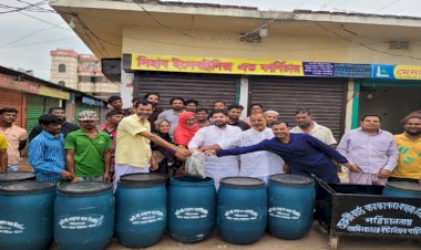 জরুরী বর্জ্য ব্যবস্থাপনায় ব্যতিক্রমী উদ্দ্যোগ গ্রহন করলেন ইউপি চেয়ারম্যান রকিব 