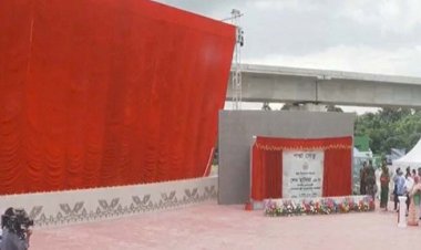 জাজিরা প্রান্তের উদ্বোধনী ফলক উন্মোচন করলেন প্রধানমন্ত্রী