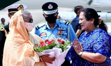নয়াদিল্লি পৌঁছেছেন প্রধানমন্ত্রী শেখ হাসিনা