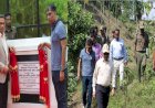 মহামায়া ইকোপার্কে সৃজিত বিরল ও বিপদাপন্ন বাগান পরিদর্শনে প্রধান বন সংরক্ষক