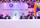 ইন্টারন্যাশনাল স্ট্যান্ডার্ড ইউনিভার্সিটির শিক্ষার্থীদের নবীন বরুণ অনুষ্টিত