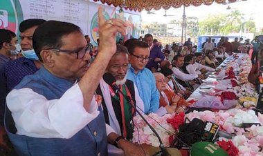 ডিসেম্বরে বিএনপিকে লাল কার্ড দেখাবে জনগণ: ওবায়দুল কাদের