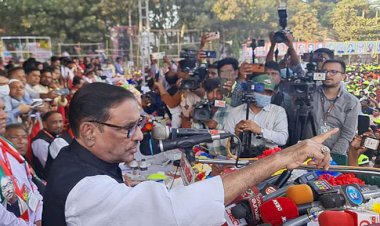 ফখরুল সাহেব এটা আপনার মাথায় ঢুকল কেমনে: ওবায়দুল কাদের