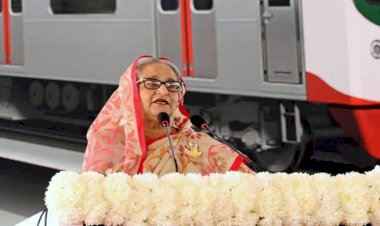 বাংলাদেশের অগ্রযাত্রার নতুন সংযোজন মেট্রোরেল: প্রধানমন্ত্রী