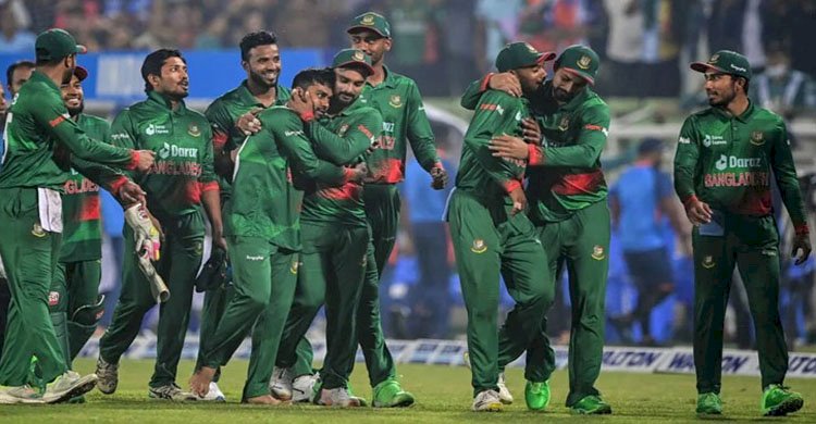শ্বাসরুদ্ধকর ম্যাচ জিতে সিরিজ নিশ্চিত টাইগারদের