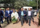 মহামায়া পার্ক পরিদর্শনে বন উপমন্ত্রী ও প্রধান বন সংরক্ষক