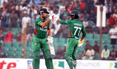 বিশ্ব চ্যাম্পিয়নদের বিপক্ষে টাইগারদের দাপুটে জয়