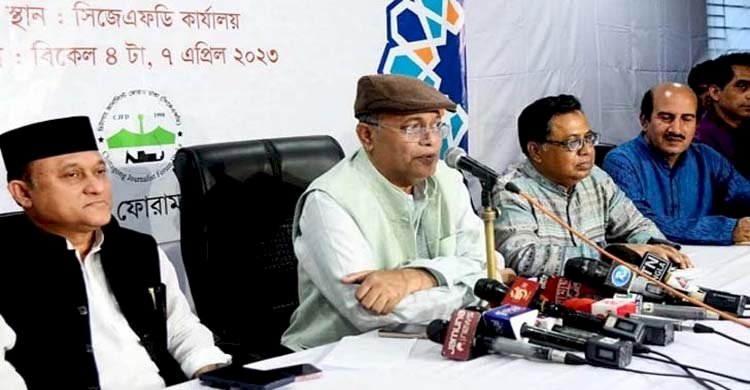 বিএনপি মহাসচিবের বক্তব্য নিয়ে যা বললেন তথ্যমন্ত্রী