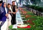 শেখ রাসেলের সমাধিতে প্রধানমন্ত্রীর শ্রদ্ধা