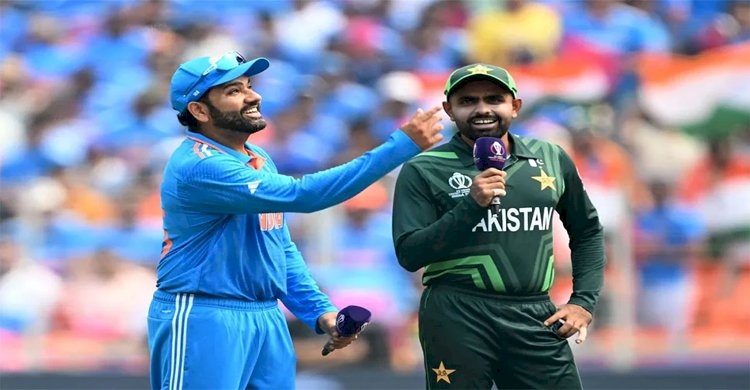 টস জিতে পাকিস্তানকে ব্যাটিংয়ে পাঠাল ভারত