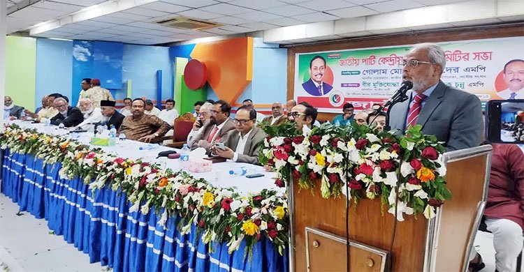 এই অবস্থায় নির্বাচনে গেলে স্যাংশনও আসতে পারে: জিএম কাদের