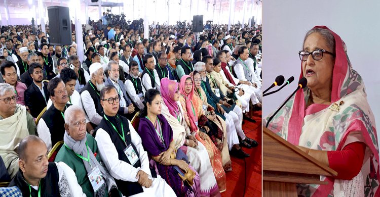 নির্বাচন নিয়ে সব চক্রান্ত মোকাবেলা করে ক্ষমতায় এসেছি : প্রধানমন্ত্রী