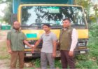 সোনারগাঁও ফরেষ্ট চেক পোষ্টে অবৈধ কভার্ডভেন কাঠসহ ট্রাক আটক