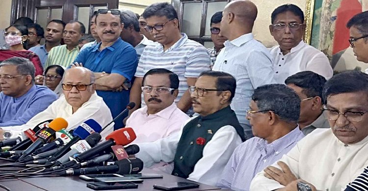 শিক্ষার্থীদের পরিবর্তে আজ মাঠে নেমেছে বিএনপি-জামায়াত: কাদের