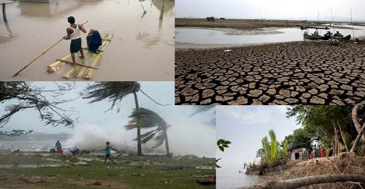 জলবায়ু পরিবর্তনে ক্ষতির প্রভাবে বাংলাদেশ