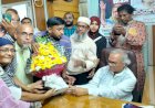 ন্যাব’র পক্ষ থেকে রুহুল কবির রিজভীকে ফুলেল শুভেচ্ছা