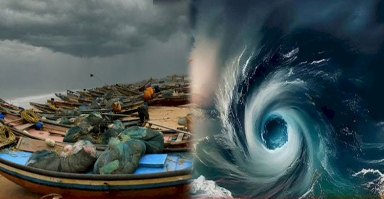 ঘূর্ণিঝড় ‘দানা’: ঢাকায় বৃষ্টি, উপকূলে ঝড়ো হাওয়া