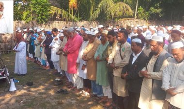 আজকের সংবাদ ও সাপ্তাহিক বাংলার ধারাচিত্র পত্রিকার সম্পাদক'র পিতার ইন্তেকাল ও দাফন সম্পন্ন