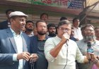 গাবতলী খেলার মাঠ পূণঃ উদ্ধারের দাবিতে এলাকাবাসীর মানববন্ধন 