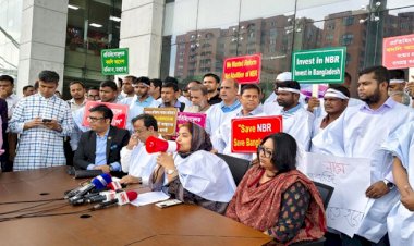 চেয়ারম্যান অপসারণ দাবি: শনিবার থেকে এনবিআরে ‘কমপ্লিট শাটডাউন’ ঘোষণা
