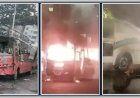 রাতে যাত্রাবাড়ী, উত্তরায় তিন বাসে, বসুন্ধরায় প্রাইভেট কারে আগুন