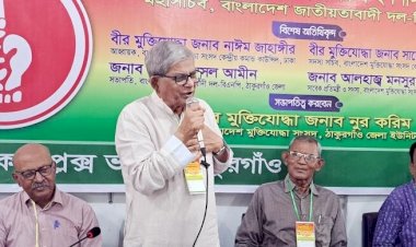 একাত্তরের চেতনা ভুলিয়ে দিতে একটি মহল ষড়যন্ত্রে লিপ্ত- মির্জা ফখরুল