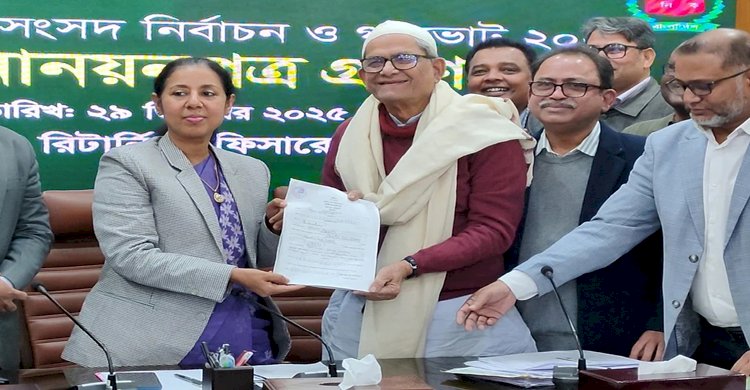 কর্মসংস্থান সৃষ্টিকে আমরা সবচেয়ে গুরুত্ব দেব, মনোনয়নপত্র জমা দিয়ে মির্জা ফখরুল