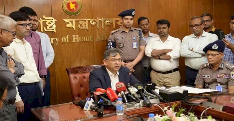 ২০২৫ সালের তুলনায় কমেছে অপরাধের সংখ্যা: স্বরাষ্ট্রমন্ত্রী