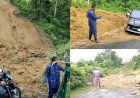 রাঙামাটিতে ৯৮ স্থানে পাহাড় ধস, রাঙামাটি-খাগড়াছড়ি যোগাযোগ বিছিন্ন